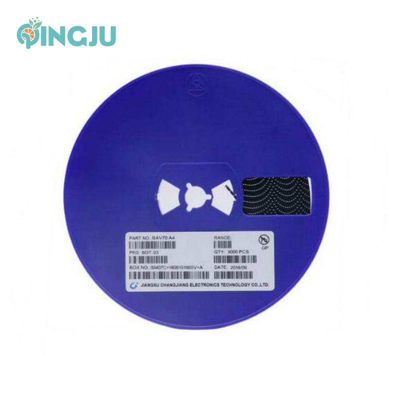 SMD High-Speed BAV70 Diode SOT-23 A4 Screen-Printed Electronic Component Switch.