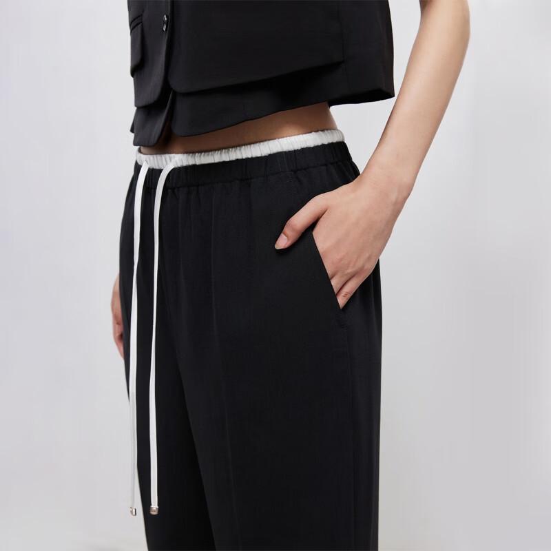 ONLY 2025 Women's Loose High-Waist Straight-Leg Casual Pants