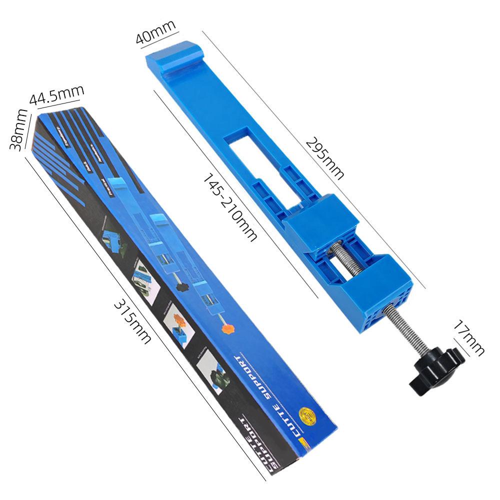 Woodworking Cutting Machine Base Plate & Back Support Positioning Device Fixture.