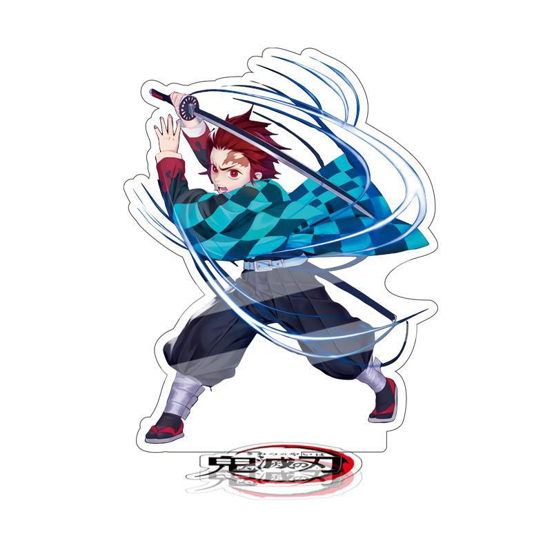 

Anime Demon Slayer Acrylic Standee Model Kamado Tanjiro Nezuko Zenitsu Agatsuma Merchandise Collectable Display Decor 15mm
