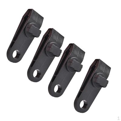 Plastic Tarp Clips Locking Canopies Tent Awning Canvas Clamp Fixed