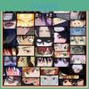 Adesivos de Olhos de Personagem de Anime Adoráveis Para Caderno Laptop Diário Telefone Garrafa de Água Ipad Conjunto de 40