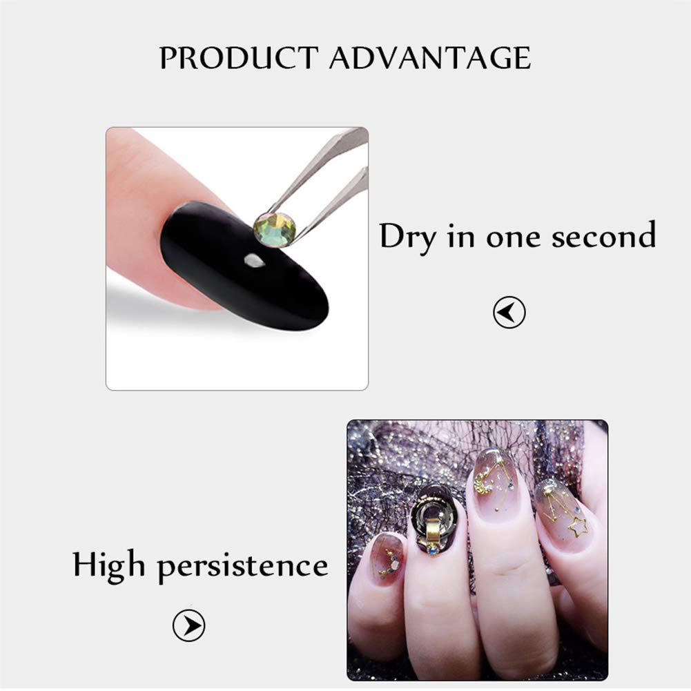 5/10Pcs 3g Nail Glue Quick Drying High Viscosity Multi-Function Nail Art Glue