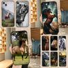 Horse Phone Case For iPhone 11 12 13 14 15 16 Pro MAX 12 13 Mini X XR XS Max Plus Cover Coque
