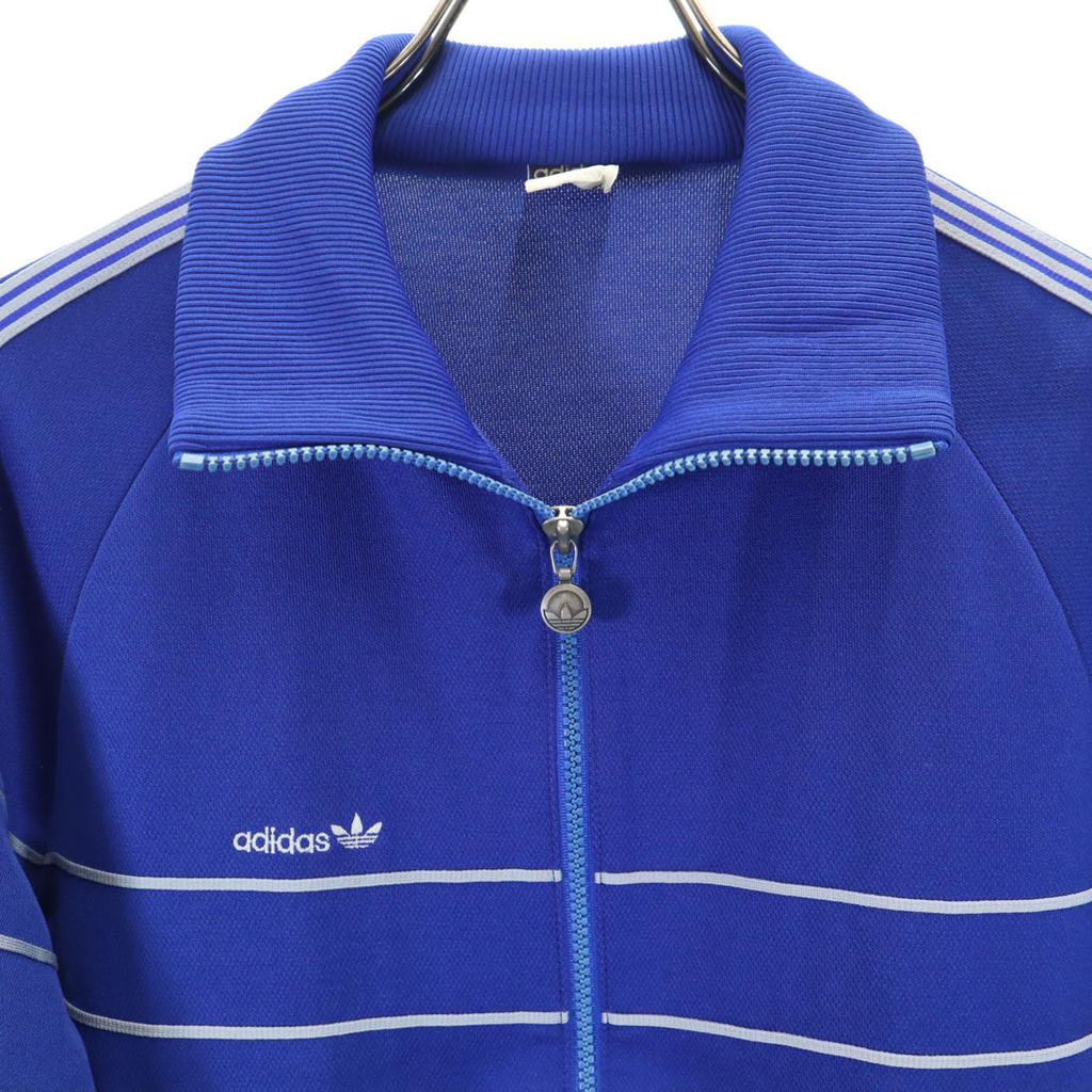 Adidas 70s Vintage Descente West German Tag Track Jacket S Blue Men's Used