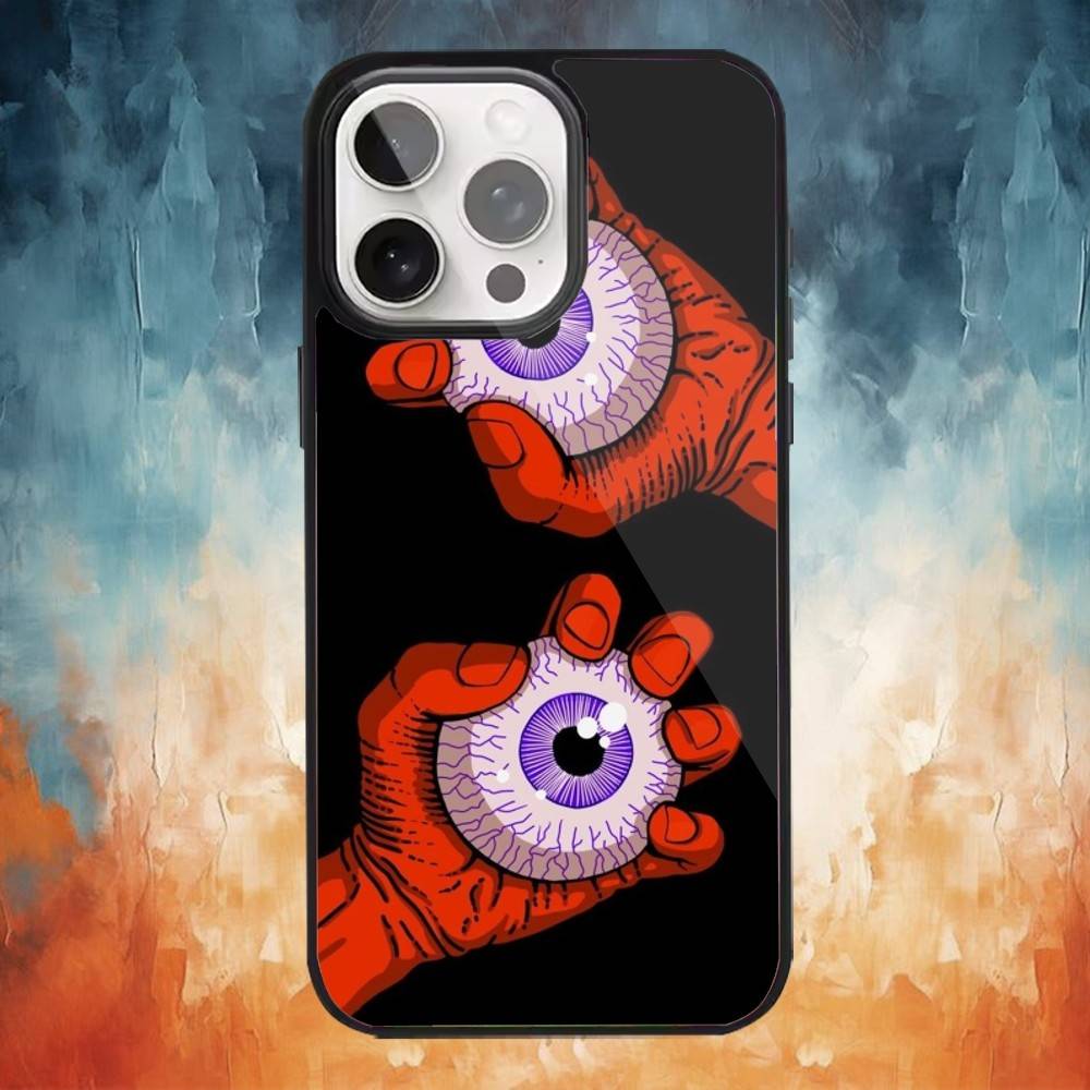 

Eye Painting Art Phone Case For iPhone 17,16,15,14,13,12,Plus,Pro,Max for Magsafe Magnetic Wireless Charging iPhone12PROMAX