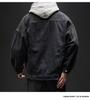 2025 Autumn Men's Plus Size Loose Casual Japanese Denim Jacket