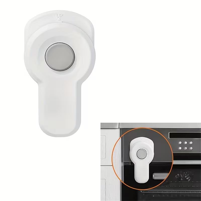

Oven Door Lock, Safety Locks, Protective Drawer Latches, Cabinet Door Locks, Anti-Pinch Protection Locks білий