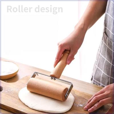 1 pièce Petit rouleau à pâtisserie en forme de T en bois avec manche pour rouler la pâte à pâtisserie, ustensiles de cuisine pour pâtisserie et pâtes