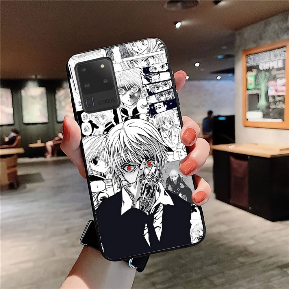 Huner X-Hunters Kurapika Phone Case For Samsung S 24 Fe 25 Ultra Plus 20 Lite 21 30 22 23 24 22 Ultra 5G Fundas