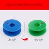 Colorful Plastic Bobbins for Sewing Machines Durable Heat-Resistant Material Compatible with Flatbed/Computerized Machines Anti-