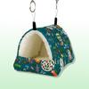 Cozy Plush Small Pet Hammock Four Seasons Parrot Hanging Bird Bed High Quality Material for Small Pets Hamster Parrot Guinea Pig
