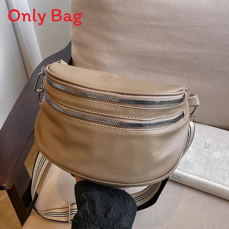 Simple City Chic Crossbody Bag With Inner Pouch And Single Strap For Everyday Use
