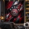 Arazzo da Appendere alla Parete Tessuto con Stampa del Bayern Monaco per Soggiorno Camera da Letto Decorazione per la Casa