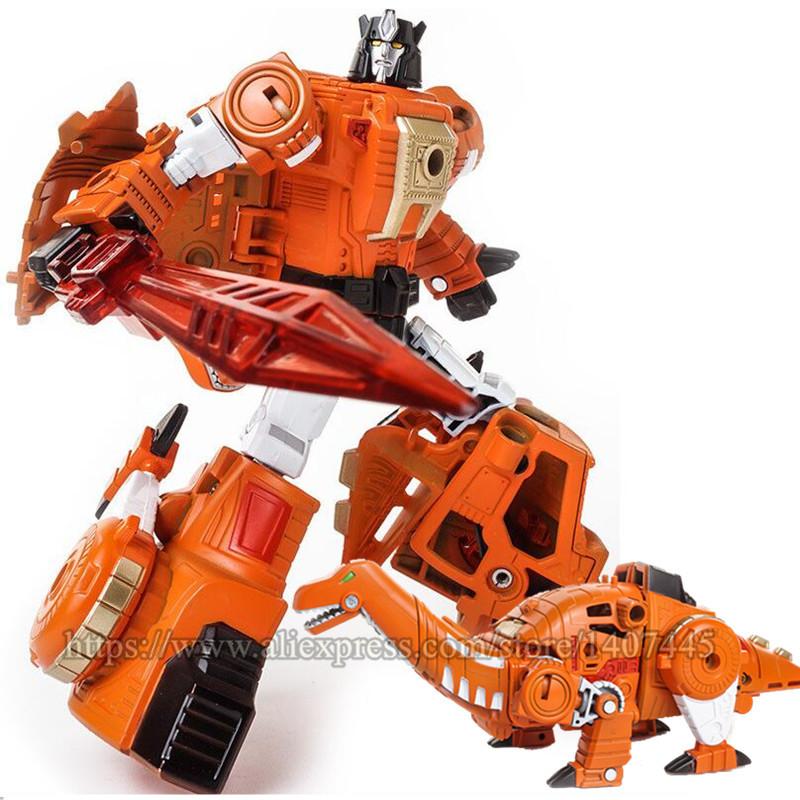 Oversize 18-22 CM Figure Transformation Toys Boy Cool Alloy+ABS  Model Action Figure Robot Dinosaur Toys Holiday kids Gifts
