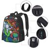 Mermaid Of Color New Arrivals Unisex Bags Student Bag Backpack Mermaid African American Belize Brown Black Love Folklore Myth