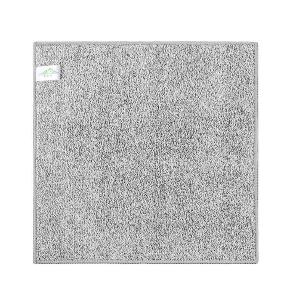 No Shedding Bamboo Charcoal Fiber Washing Cloth Kitchen Towel Cleaning Cloth Dish Towel Dishcloth
