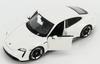 BURAGO Porsche Taycan Miniature Car 1/24 TAYCAN 2019 (CARRARA WHITE)