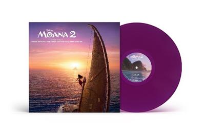LP Record ABIGAIL BARLOW EMILY BEAR OPETAIA  Moana 2 0050087568528 Walt Disney Re 2025 Non Japan Soundtracks  Musicals