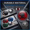 Car Steering Wheel Sticker Badge Decoration Auto Accessories For Skoda Octavia MK2 MK1 2 3 A5 A7 A8 Fabia Karoq Superb Rapid Kamiq Scala