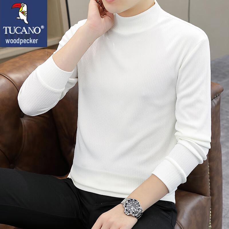 

Tucano Men s Semi-High Collar Long Sleeve T-Shirt 2XL