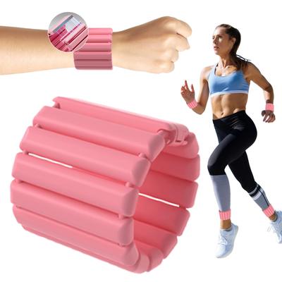 Ankle Set of 1kg X Silicone Easy To Adjustable Ideal for Strength Unisex Weights, 2, Approx. (0.5kg 2), Magnetic, (Waterproof), Non-Slip, Wear, Size,