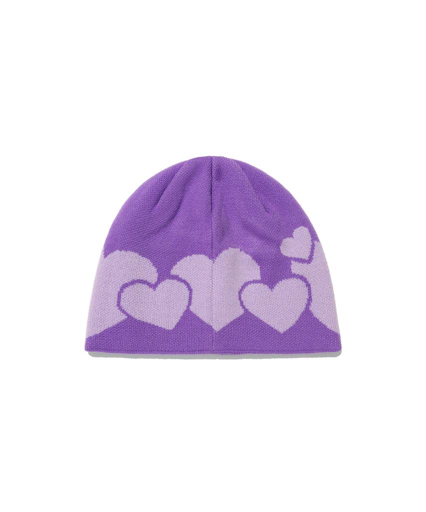 ISTKUNST Love Beanie_Purple(Ik2Dsmab23A)