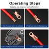 10/50pcs OT Terminal OT3A-OT300A Bare Copper Cable Lug Ring Crimp Connector Non-Insulated for Battery Electrical Wire