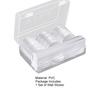46mm Coin Protective Case Capsules Organizer Storage Box with Adjustable Pad