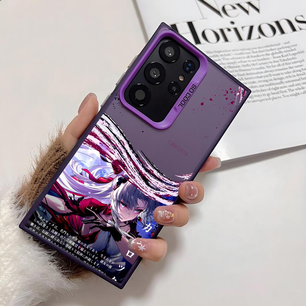 

Крутой Аниме ZZZ Чехол для Телефона Для Samsung Galaxy S25 Edge S24 S23 S22 S21 S20 Ultra Funda Силиконовый Серебристый Чехол Galaxy S25plus