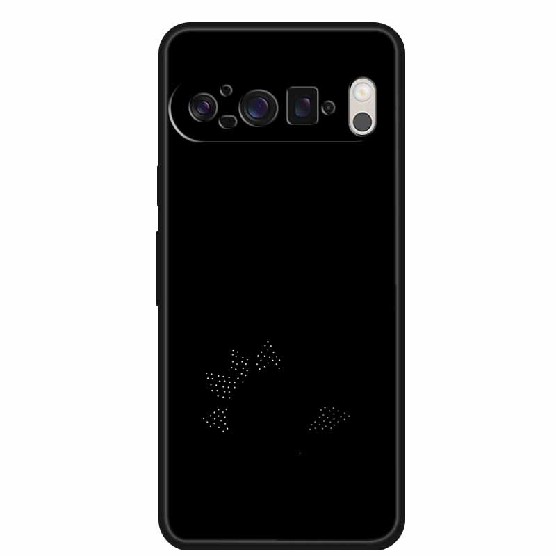 

Black Silicone Case For Google Pixel 10 Pro XL Case Cartoon Cat Coque Soft Back Cover For Google Pixel 10 Pro XL Phone Case Capa Pixel 10 Pro XL