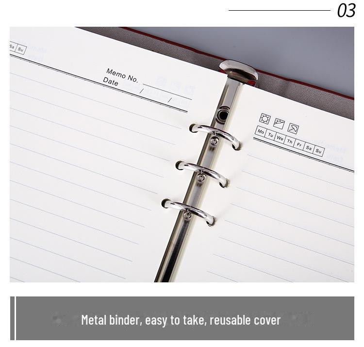 A5 Notizblock: Superdickes Business-Notizbuch mit individuellem Logodruck für Büromeetings