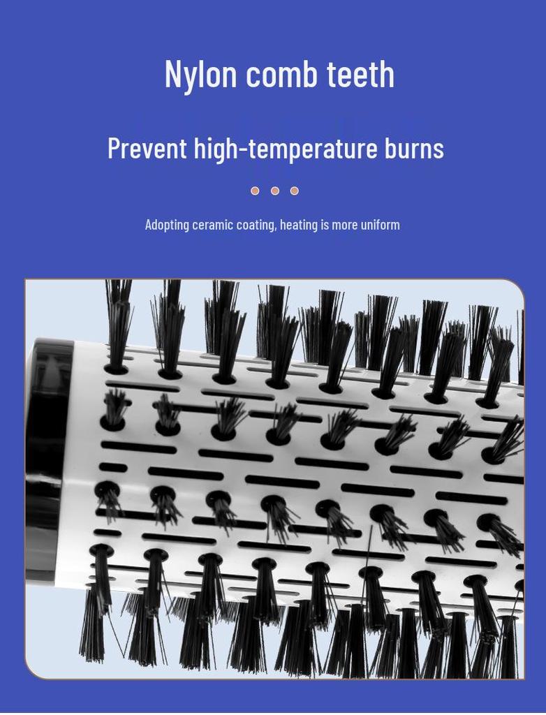 4-in-1 Automatic Rotating Hot Air Comb: Multi-Functional Curl and Straight Hair Dryer with Big Waves