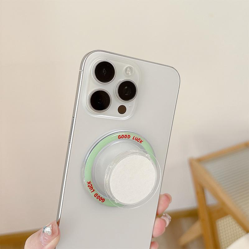 Goodluck Magnetic Tape Sticker Diy Mobile Phone Airbag Bracket Base Telescopic Suitable For Magsafe Color Ring