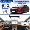 14.6" For Mazda 6e EZ-6 J90A 2024 2025 2026 Car Phone Holder Rotate GPS Navigation Screen Mobile Mount Bracket Stand Accessories