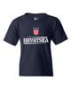 The World Hrvatska Croatia Football Soccer Team Sports DT Youth Kids T-Shirt Tee Unisex T-Shirt