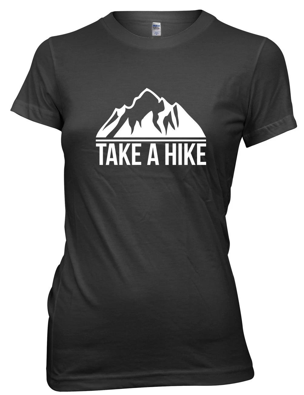 Take A Hike Funny Womens Ladies T-Shirt S