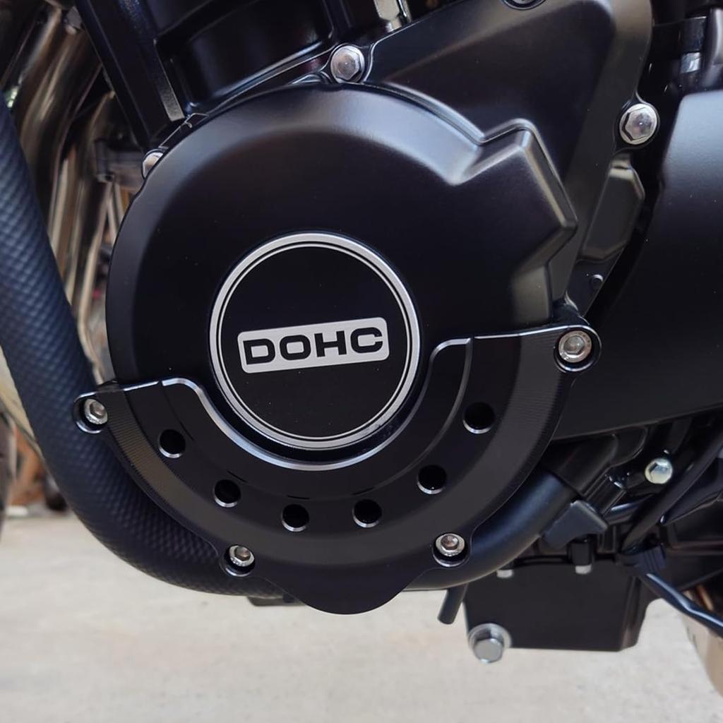 BYEMTTY Engine Cover Engine Slider Fit for Kawasaki Z900 Z900RS Z900RSCAFE All Year (Black, Z900RS/cafe)