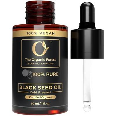 100% Pflanzliches Schwarzkümmelöl für Haarwachstum - Bio Kaltgepresstes Kalonji-Öl für Haut- & Haarpflege | Hexanfrei | Schwarzkümmel-Tropfen