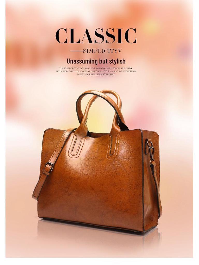 2023 Schicke Damenmode Tote: Vielseitige High-End Umhänge- & Schultertasche