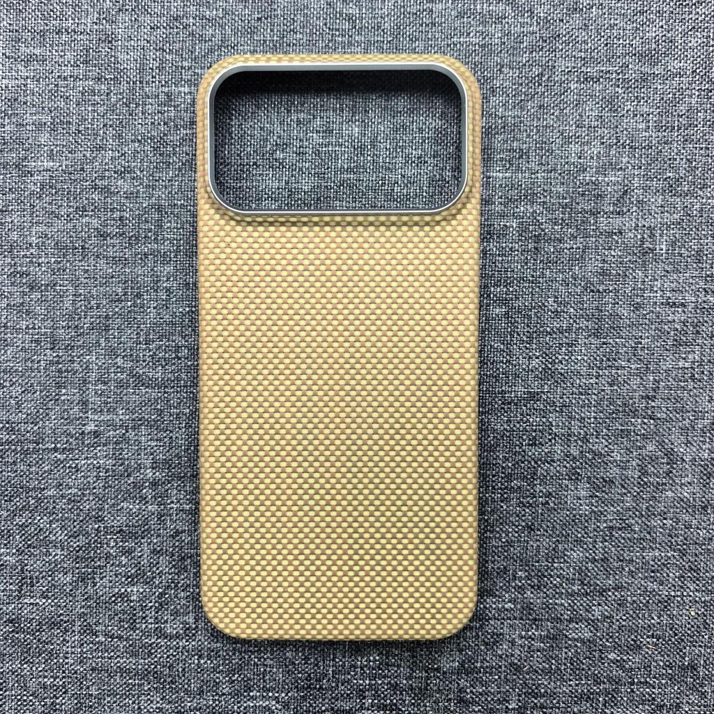 Apple 17 Pro Max Kevlar Magnetic Case: Ultra-Thin, Lightweight, Real Carbon Fiber Protective Shell