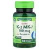 iHerb Natures Truth Ultra K-2 + MK-7 100mcg Rapid Release Softgels, 50 Count