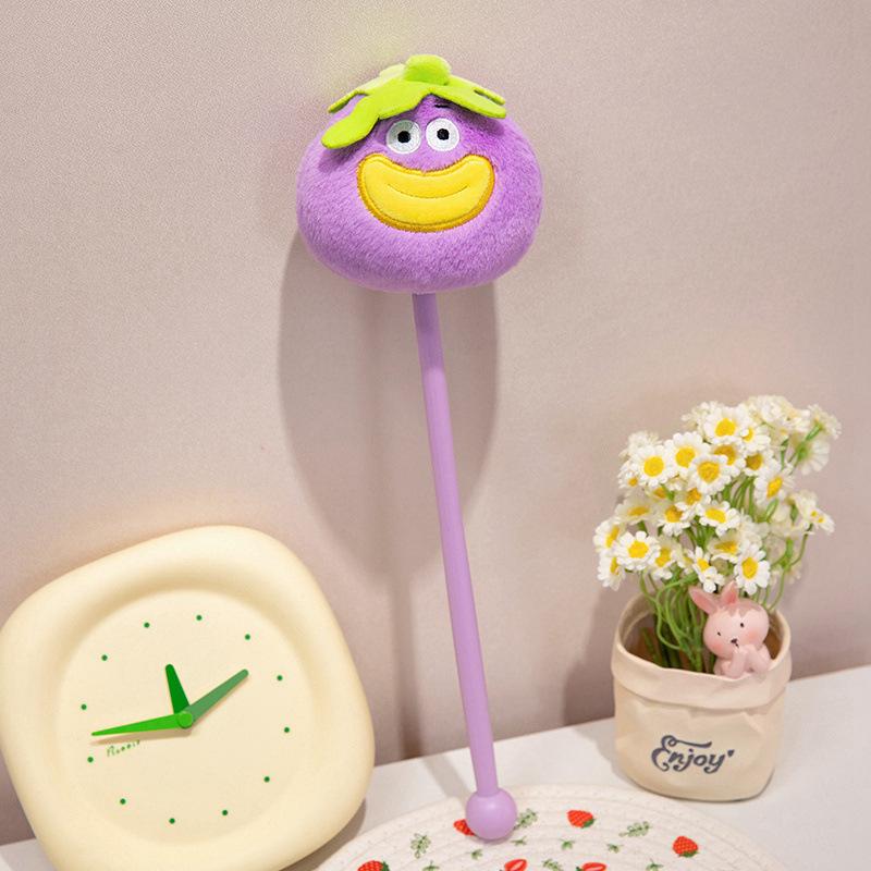 Big Mouth Animal Plush Toy Stick Cute Practical Girl Pendant Hammer Stick Doll