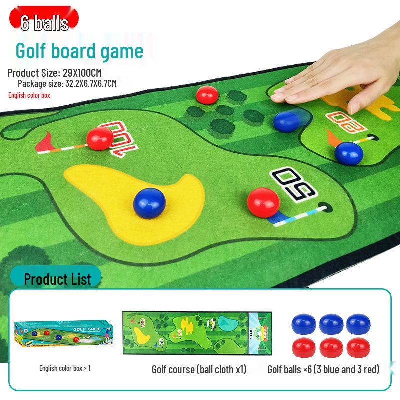 Cross-border Sports Set: Curling, Golf, Basketball, Football, Bowling - Interactive Educational Toys for Parent-Child Play