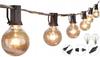 Garden Garland Lights Bulbs Balls 7.6M 28 Pcs Garden String Lights