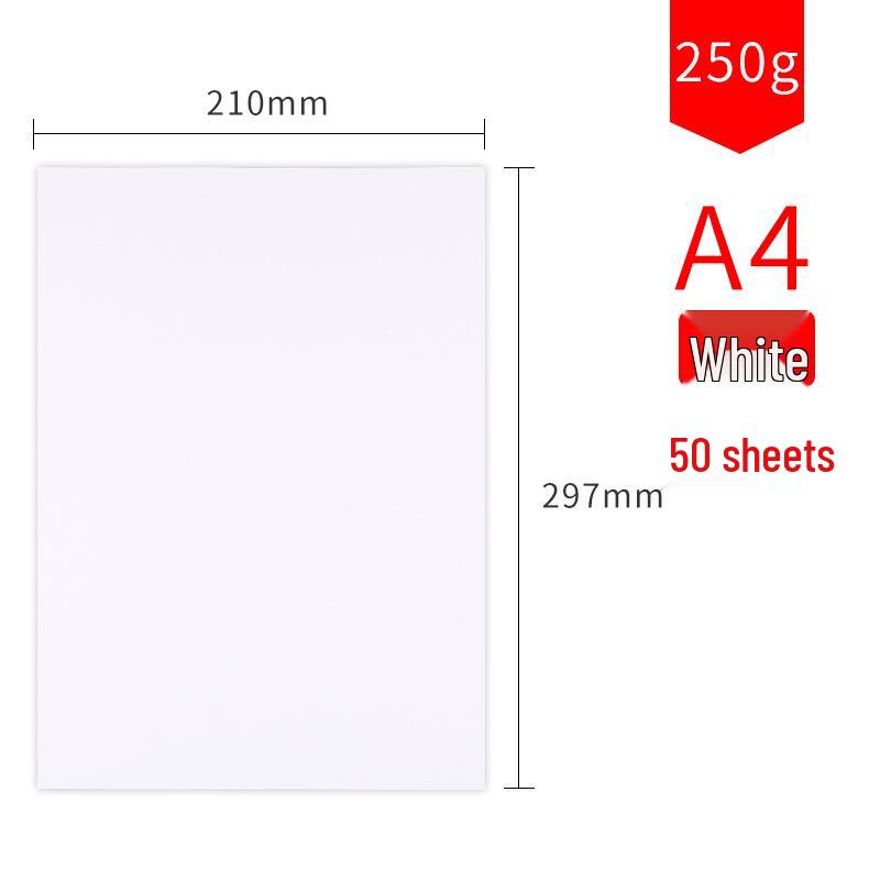 Dutch Black & White A4/A3/8K/4K Kraft 250g Cardstock for Drawing & Hand-Painting
