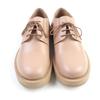 Excellent Valentino Garavani Leather Shoes Pink Beige Leather Mens 40 2Y0S0H04 Used