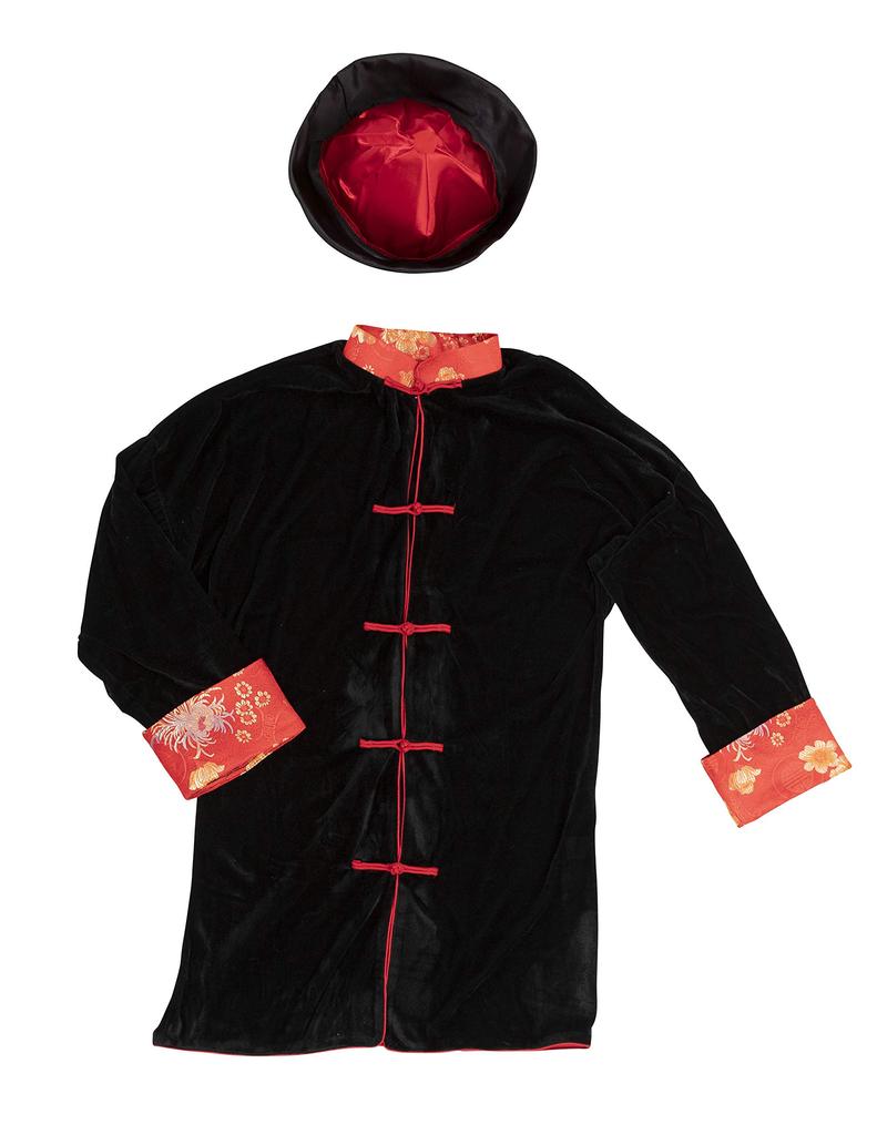 Clearstone Halloween Chinese Kung Fu Cosplay Costume, Unisex, Black