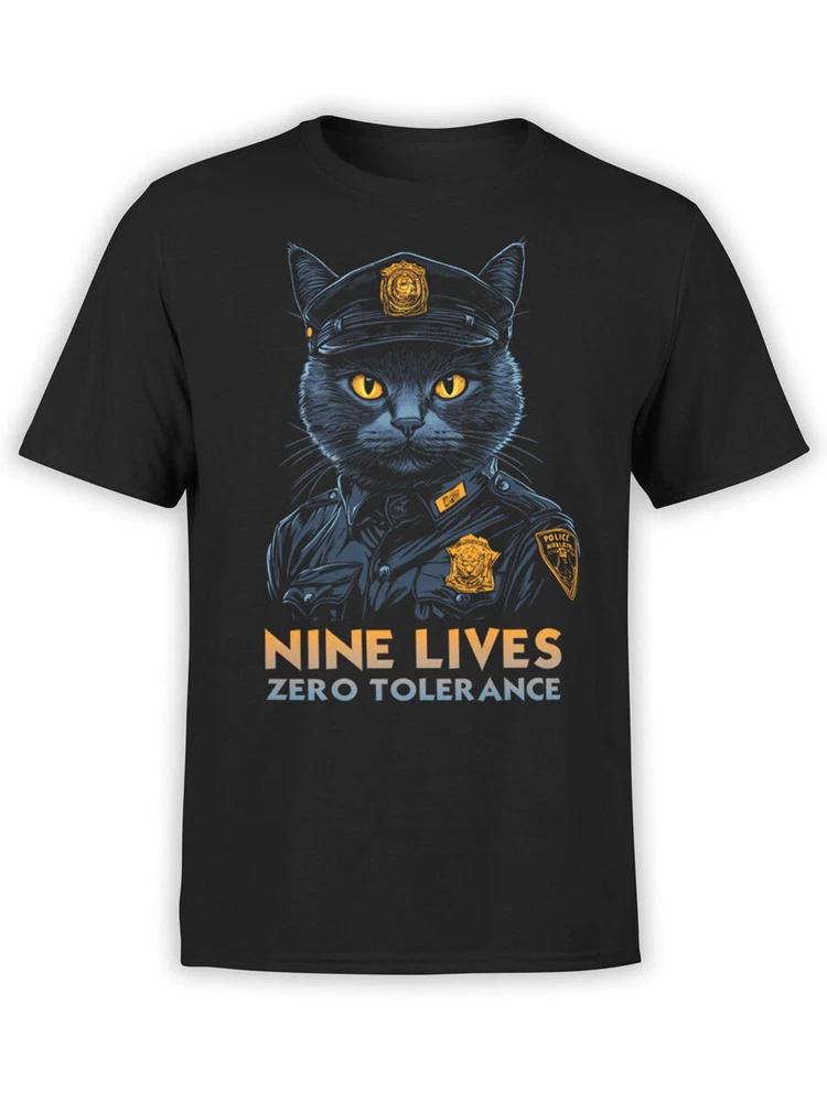 Police Tshirt Collection Nine Lives Tshirt Unisex S
