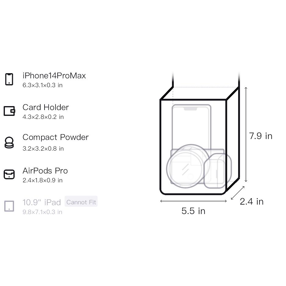 New Converse Polyester Cell Phone Pouch, Shoulder Bag, Crossbody Bag Regular Unisex Yellow 10021546-A08